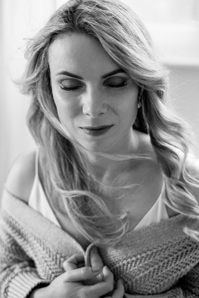 Natalie Heit Photography - Fotografin Regensburg - Frauenportrait schwarz-weiß